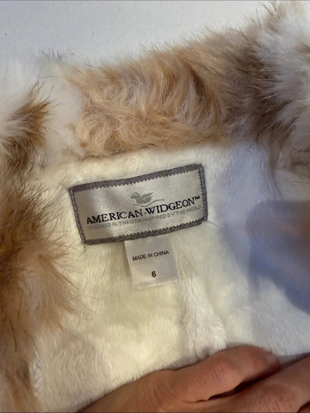 Faux Fur Spot Print Kids vest - Brown & White